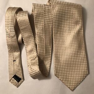 Tom Ford golden silk authentic designer tie